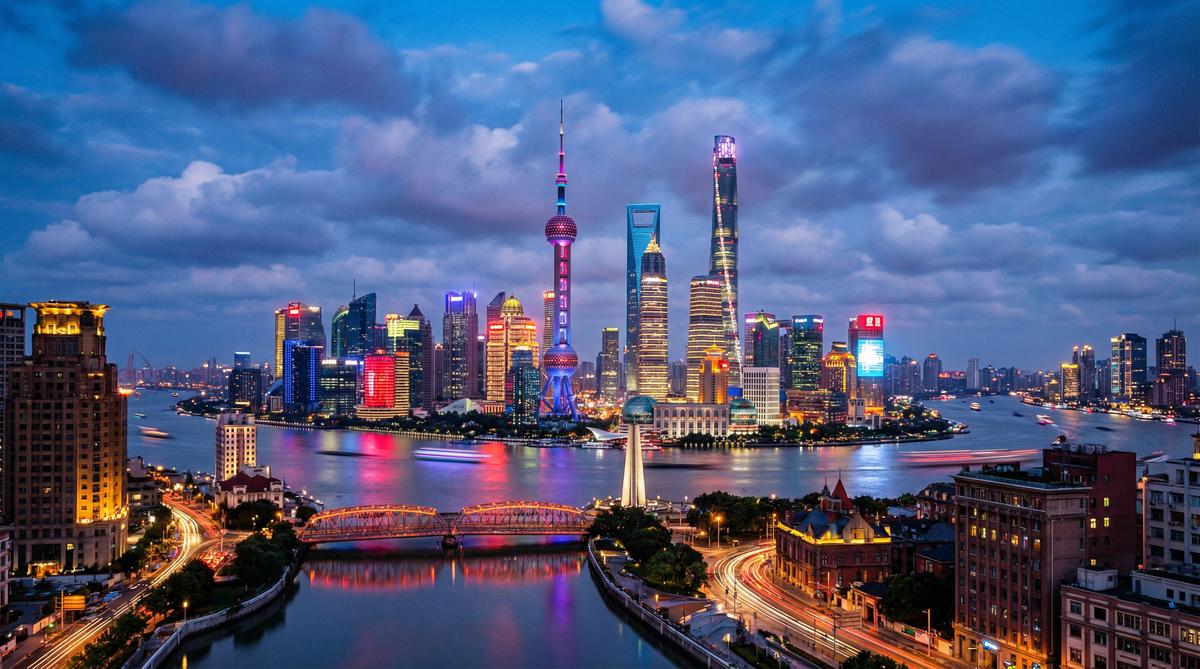 暗网城市夜景视频